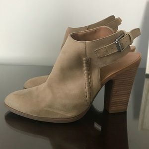 Franco Sarto Open Back Booties